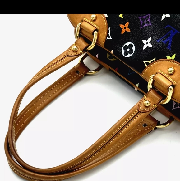 Louis Vuitton Hand Bag Claudia Black Monogram Multicolor CE0142 - Picture 10 of 16